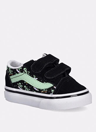 Vans Siyah Bebek Yürüyüş Ayakkabısı VN000CTGYJ71-Old Skool V