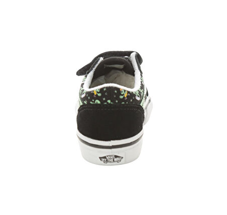 000CTGYJ71-R Vans Old Skool V Bebek Spor Ayakkabı Siyah