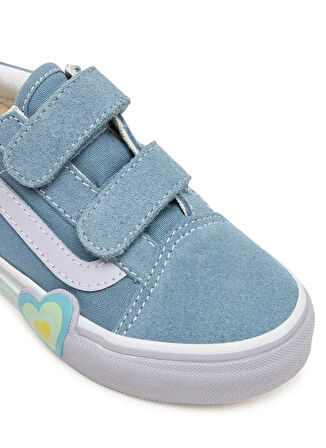 Vans Mavi Kız Çocuk Yürüyüş Ayakkabısı VN000D4DCFL1-Old Skool V Heart