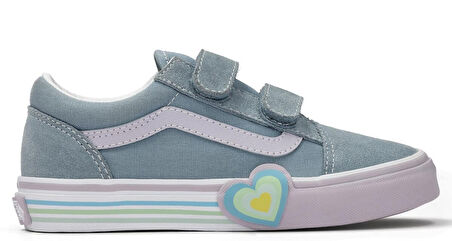 Vans Old Skool V Heart Çocuk Ayakkabı VN000D4DCFL1