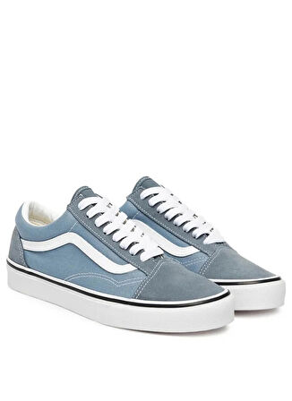 Vans VN000D9YRV21-Old Skool Gri Süet Kanvas Erkek Lifestyle Ayakkabı