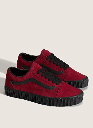 Vans VN000DCEBRD1-Old Skool Creeper Bordo Kadın Lifestyle Ayakkabı