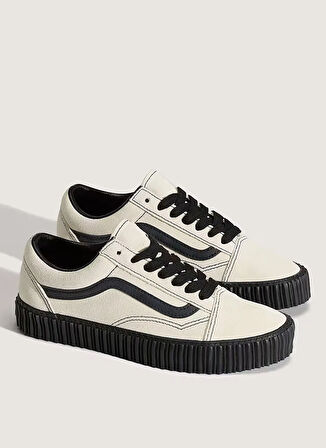 Vans VN000DCE2VZ1-Old Skool Creeper Beyaz Deri Kadın Lifestyle Ayakkabı