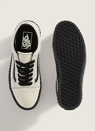 Vans VN000DCE2VZ1-Old Skool Creeper Beyaz Deri Kadın Lifestyle Ayakkabı