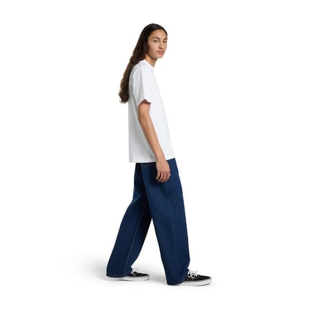 000PH6DRR1-R Vans Check-5 Loose Denim Pant Erkek Pantolon Lacivert