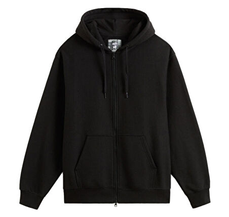 000Q77BLK1-R Vans Skate Atiba Haze Zip Erkek Siyah