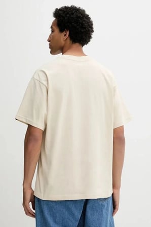 LEFT CHEST II LOOSE SS Erkek Bej T-Shirt - VN000P1P
