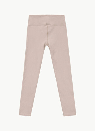 Vans VN000RPJ7D61-MTE Crosspath Seamless Bej Düz Kadın Tayt