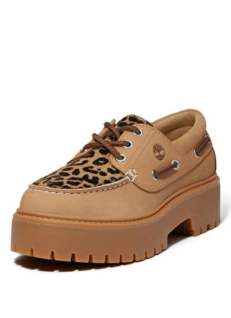 Timberland Deri Vizon Kadın Günlük Ayakkabı TB0A2GVFEN31