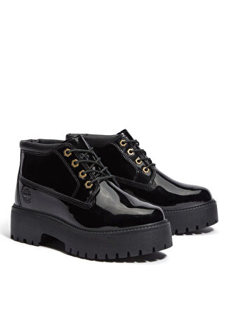 Timberland Deri Siyah Kadın Bot TB0A2HA9EL61