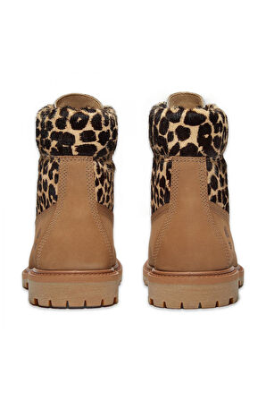 Timberland Tb0A5M5N Timberland Premium 6 Inch Lace Up Boot Bej Kadın Bot