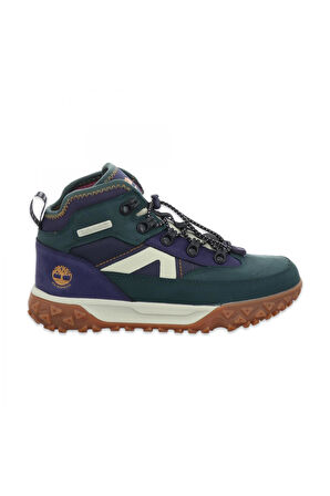 Timberland Tb0A6Ash Greenstride Motion 6 Mid Lace Up Waterproof Yeşil Unisex Bot