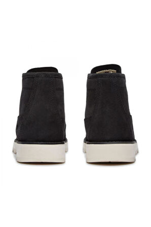 Timberland Tb0A6Cep Britton Mills Mid Lace Up Chukka Boot Süet Siyah Erkek Bot