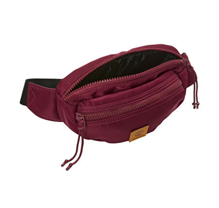 B0A66WF6481-R Timberland Nylon Sling Bag Bel &amp;Ccedil;antası Bordo