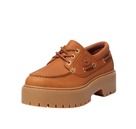 B0A2GVFEM71-R Timberland Stone Street Boat Shoe Kadın Spor Ayakkabı Turuncu