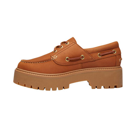 B0A2GVFEM71-R Timberland Stone Street Boat Shoe Kadın Spor Ayakkabı Turuncu