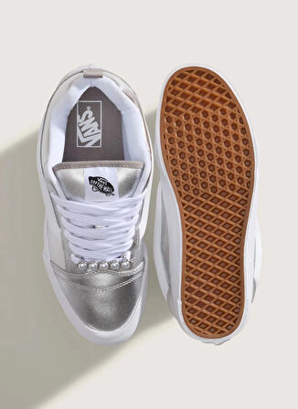 Vans VN000E9XSLV1-Knu Skool Gümüş Kadın Lifestyle Ayakkabı