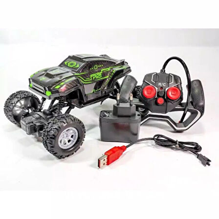 Ethem Oyuncak Rock Crawler Colorful Cool Lights Uzaktan Kumandalı Araba LH-C026
