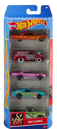 Mattel Hot Wheels Araba Seti 5 Li 1806 HTV47