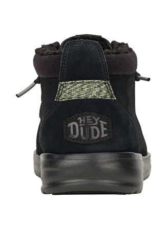 Hey Dude Süet Siyah Erkek Bot Wally Mid GripR Warmth