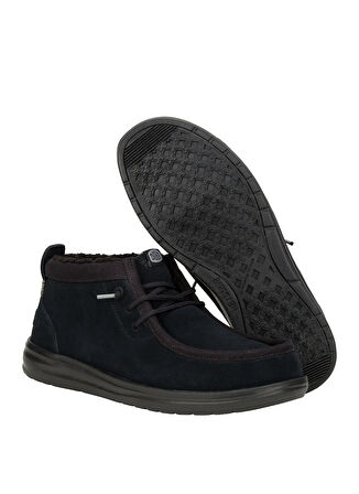 Hey Dude Süet Siyah Erkek Bot Wally Mid GripR Warmth