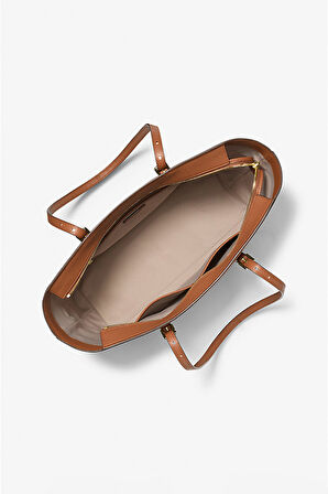 Kadın Quinn Büyük Çakıllı Dokulu Tote Omuz Çantası - Kahverengi | undefined