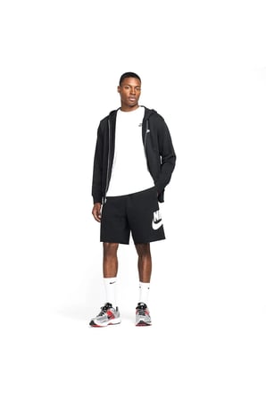 Nike Club French Terry Alumni Shorts ERKEK SİYAH ŞORT FQ4950-010