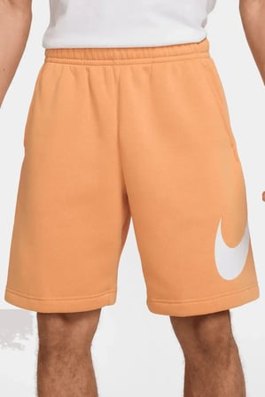 Nike Nsw Clup Graphic Fleece Erkek Turuncu Spor Şort