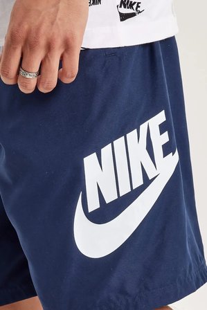 Nike Nsw Clup Woven Erkek Lacivert Dokuma Spor Şort 