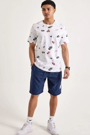 Nike Nsw Clup Woven Erkek Lacivert Dokuma Spor Şort 