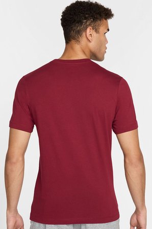 Nike Sportswear Clup Standart Kesim Bordo Erkek Spor Tişört