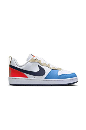 Nike Court Borough Low Recraft (Gs) Genç Günlük Ayakkabı DV5456-124 Beyaz