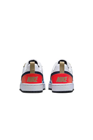 Nike Court Borough Low Recraft (Gs) Genç Günlük Ayakkabı DV5456-124 Beyaz