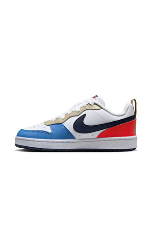 Nike Court Borough Low Recraft (Gs) Genç Günlük Ayakkabı DV5456-124 Beyaz