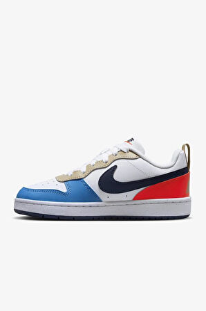 Nike Court Borough Low Recraft (GS) DV5456-124 Beyaz Kadın Spor Ayakkabı