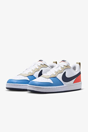 Nike Court Borough Low Recraft (GS) DV5456-124 Beyaz Kadın Spor Ayakkabı
