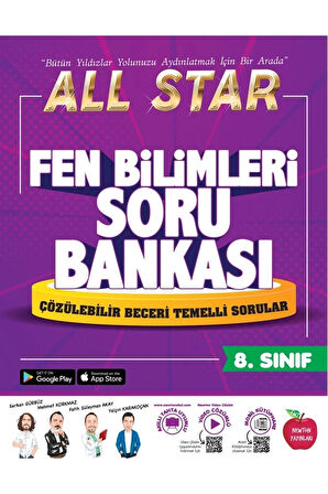 8.sınıf Lgs All Star Yeni Fen Bilimleri Soru Bankası