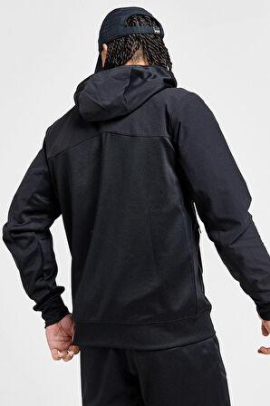 Nike Nsw Clup Air Max Hoodie Erkek Siyah Spor Ceket 