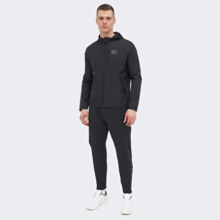 M Nsw Sw Air Run Jkt Siyah Erkek Koşu Ceketi