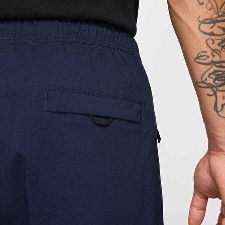 Sportswear Fleece Woven Open-Hem Lacivert Erkek Eşofman Altı