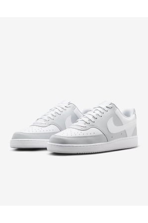 Nike COURT VISION LO HM9862 002 Erkek Sneaker Ayakkabı Platin Beyaz 40-45 