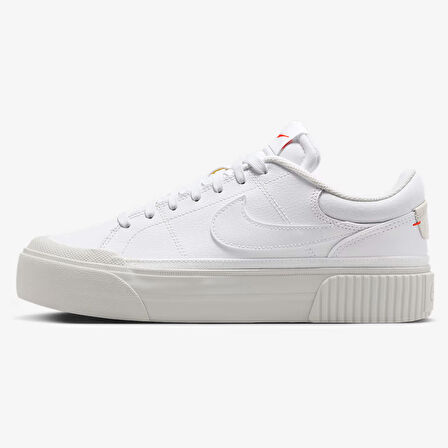Nike WMNS NIKE COURT LEGACY LIFT Kadın Beyaz Spor Ayakkabı DM7590-108