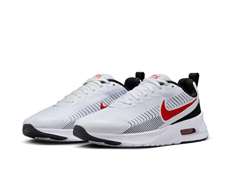 Nike Air Max Nuaxis Erkek Spor Ayakkabı Beyaz/Siyah (FD4329-104)