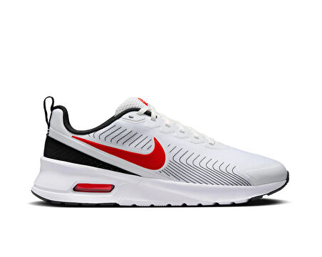 Nike Air Max Nuaxis Erkek Spor Ayakkabı Beyaz/Siyah (FD4329-104)