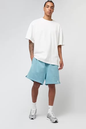 Nike Sportswear Club French Terry Flow Turkuaz Erkek Spor Şort