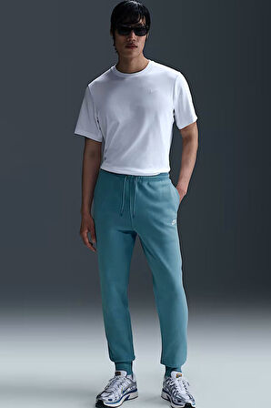 Nike Sportswear Clup Jogger Erkek Turkuaz Renk Eşofman Altı