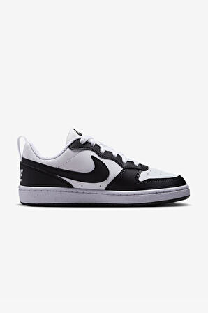 Nike Court Borough Low Recraft (GS) DV5456-131 Beyaz/Siyah Kadın Günlük Spor Ayakkabı