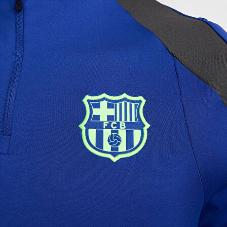 Nk Dri-Fit Fc Barcelona Strike Mavi Erkek Futbol Üstü