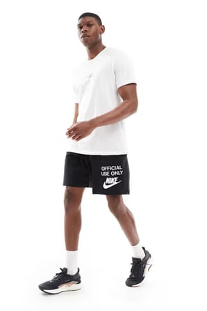 Nike Clup Knit Offıcıal Siyah Erkek Spor Şort