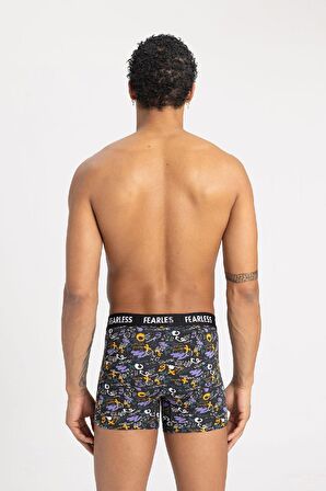 DeFacto Regular Fit 3'lü Boxer B0583AX23AUBK81